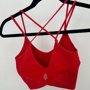 FP Movement Free People Red Bra Bralette XS/S